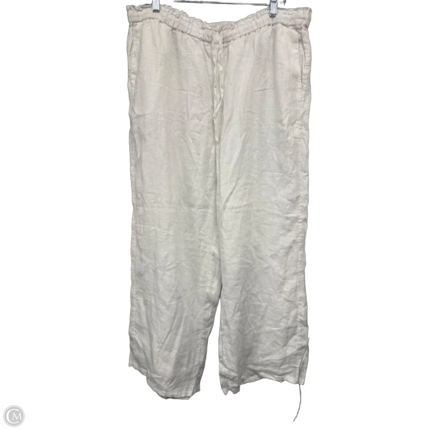 Pants Wide Leg By J. Crew In White, Size: Xxl