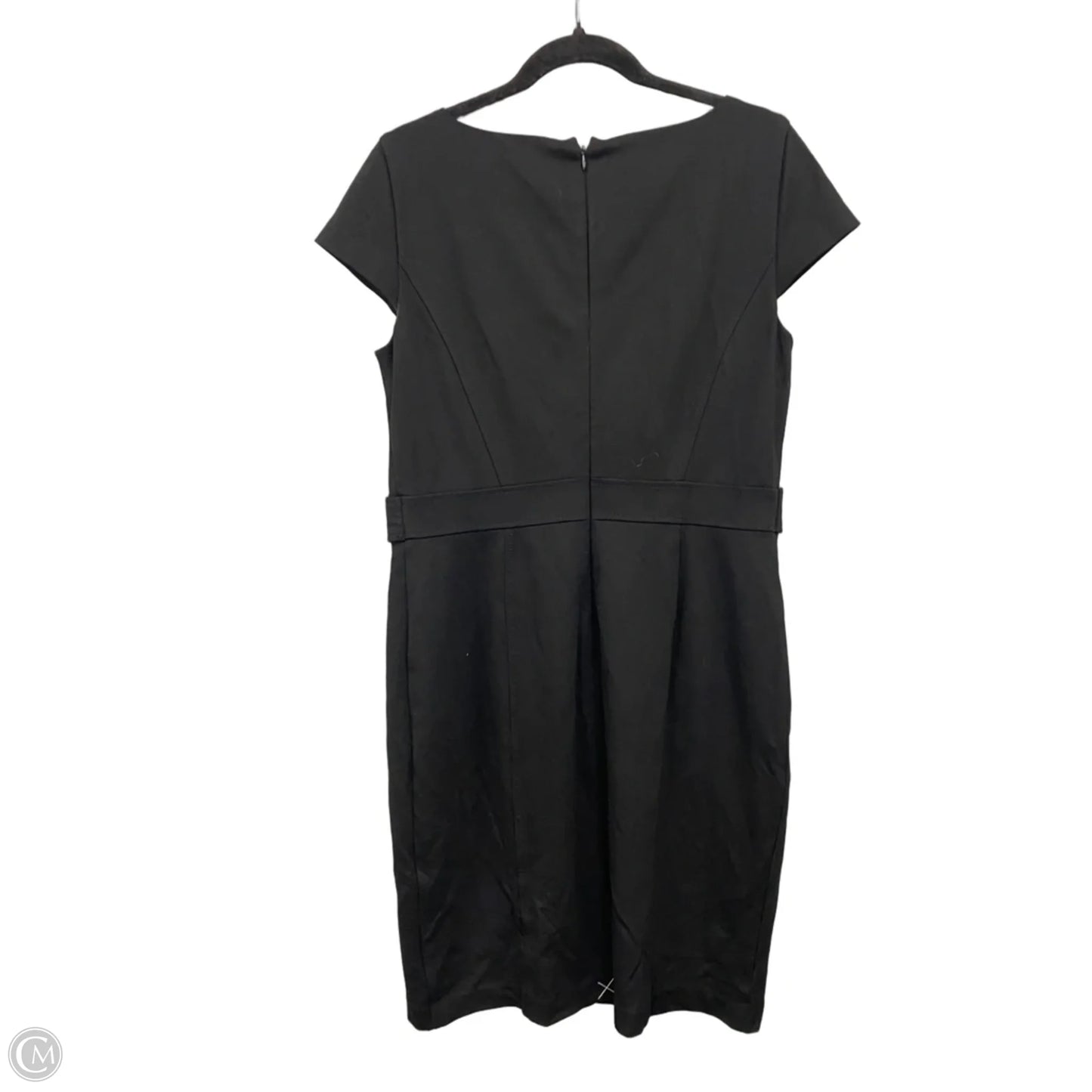 Dress Casual Midi By Talbots In Black, Size: 10