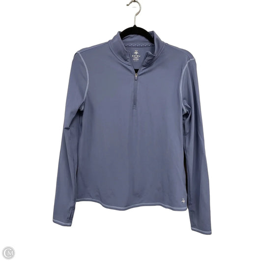 Athletic Jacket By Soybu In Blue, Size: S