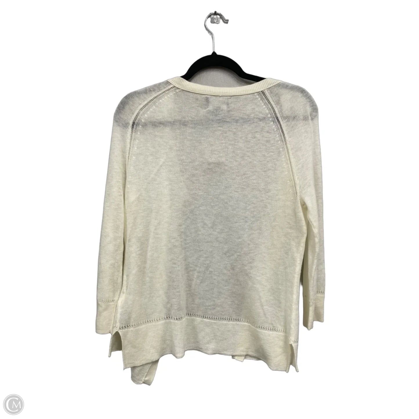 Cardigan By American Eagle In Cream, Size: L