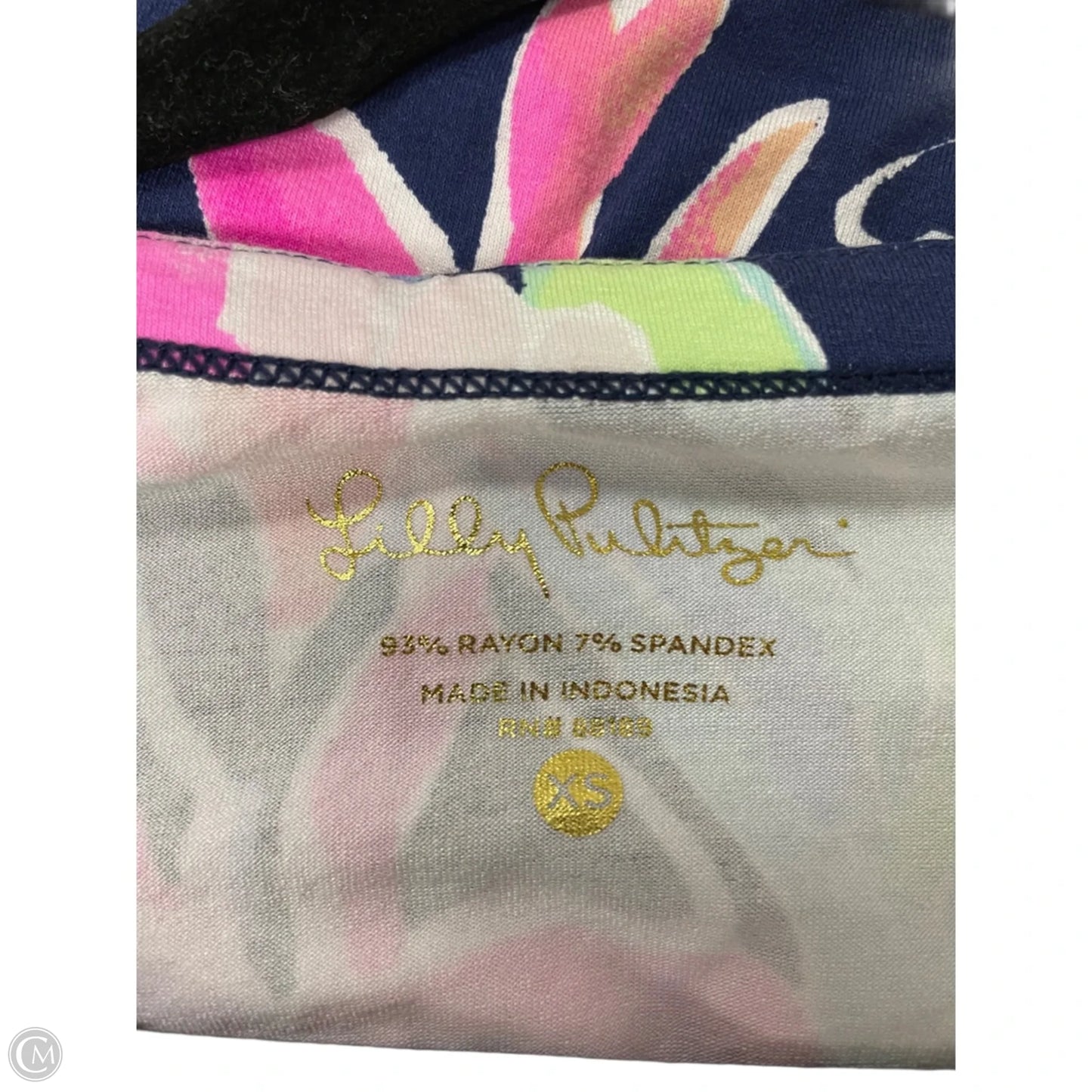 Dress Designer By Lilly Pulitzer In Blue & Pink, Size: Xs