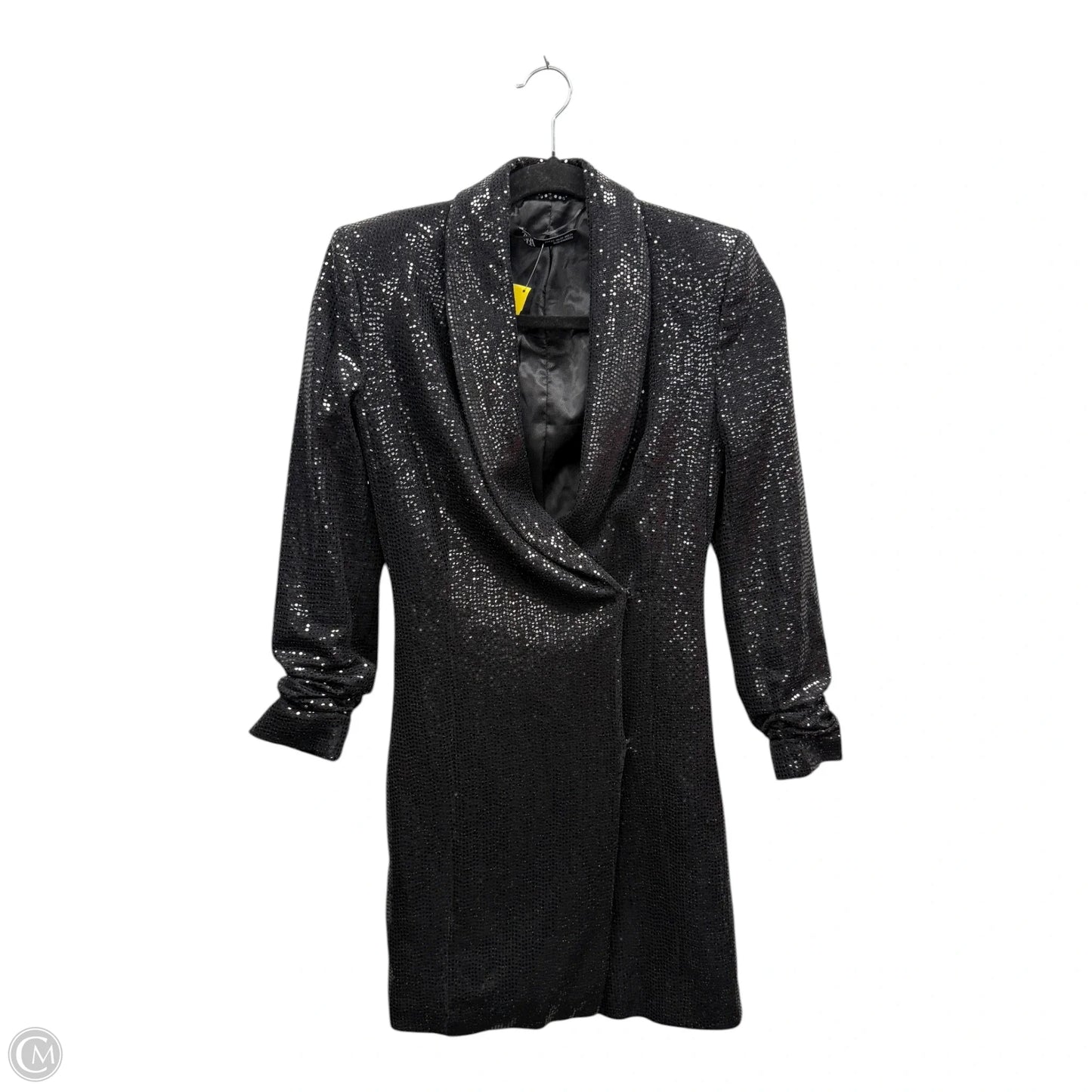 Dress Party Short By Zara In Black, Size: Xs
