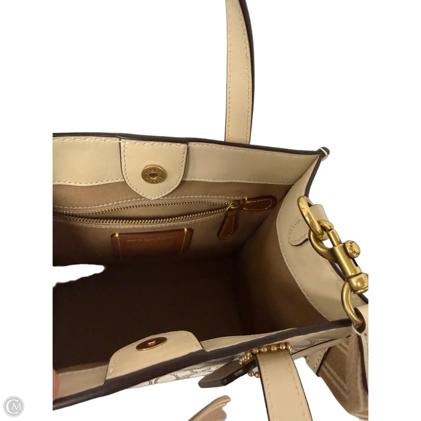 Crossbody Designer By Coach, Size: Small