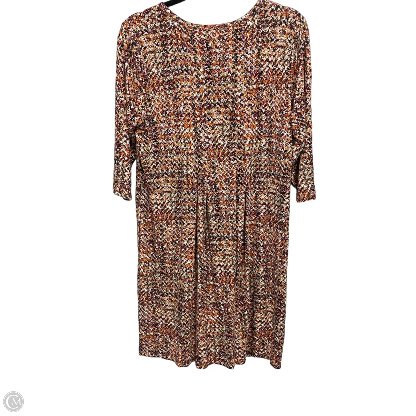Dress Casual Short By J. Jill In Orange & Tan, Size: Mp