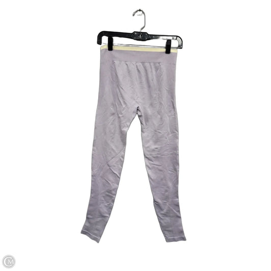 Athletic Leggings By Mng In Cream & Purple, Size: M