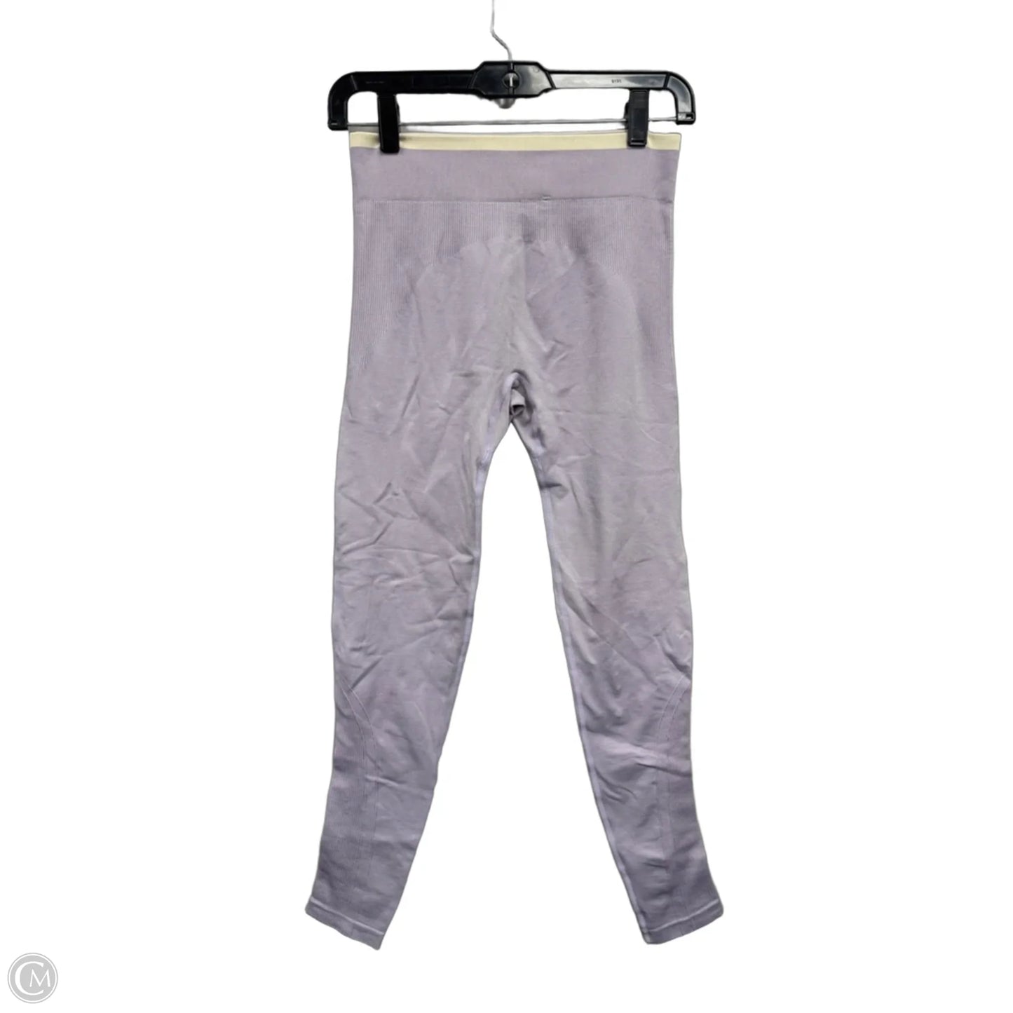 Athletic Leggings By Mng In Cream & Purple, Size: M