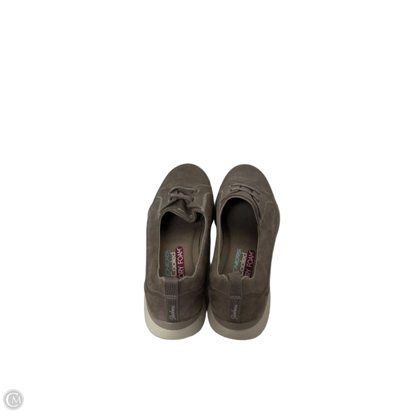 Shoes Sneakers By Skechers In Taupe, Size: 8.5