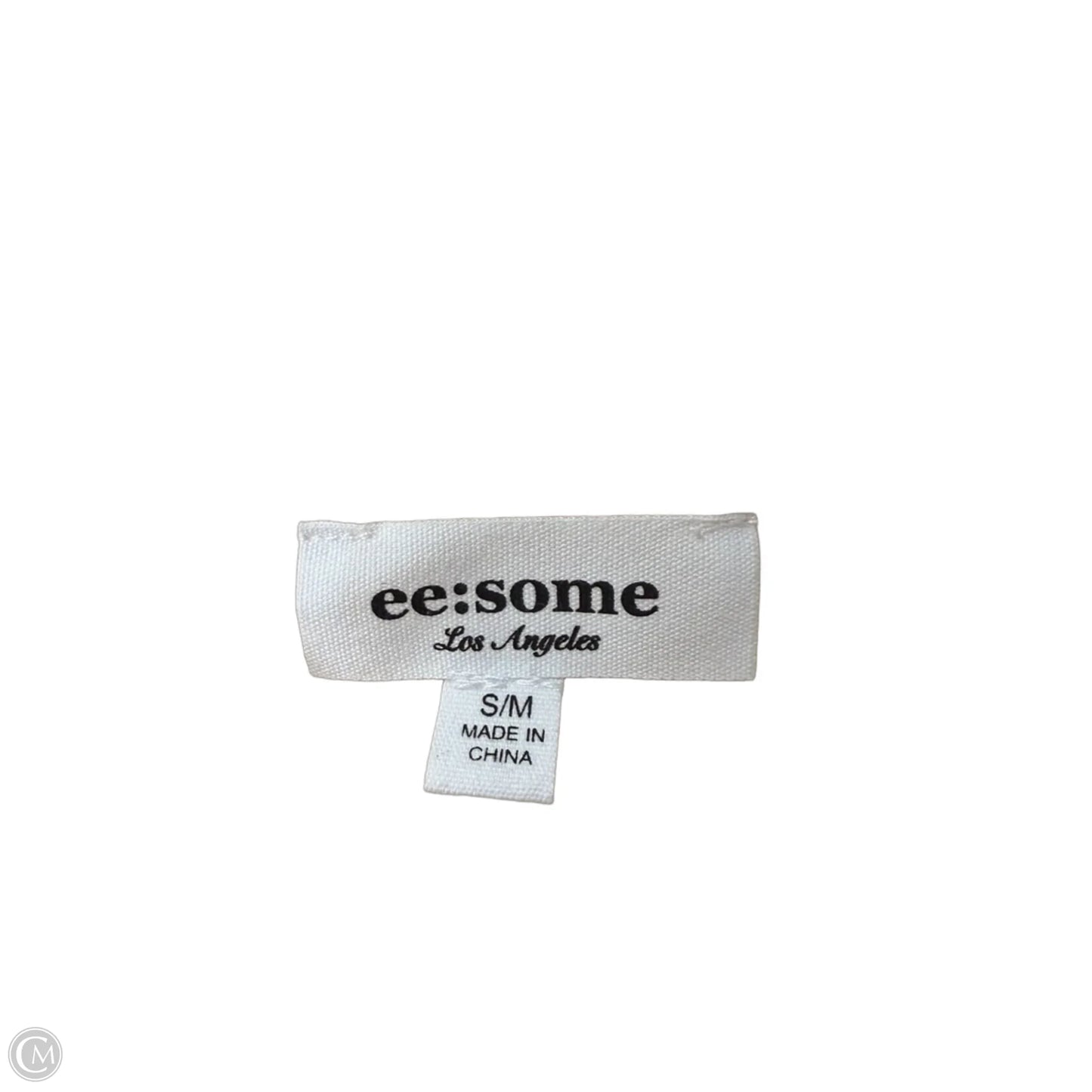 Sweater By Ee Some In Cream & Red, Size: S