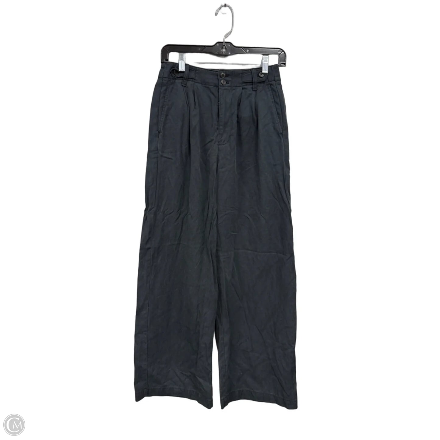 Pants Wide Leg By Madewell In Grey, Size: Xxs