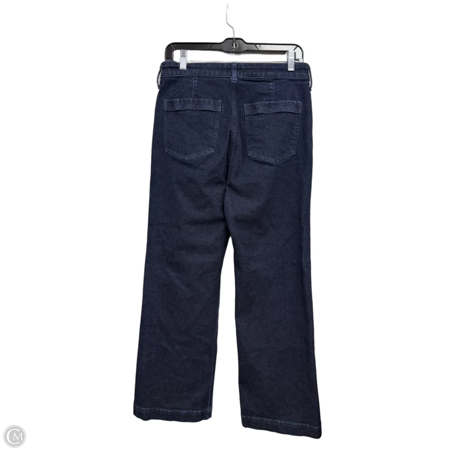 Jeans Wide Leg By J. Crew In Blue, Size: 8