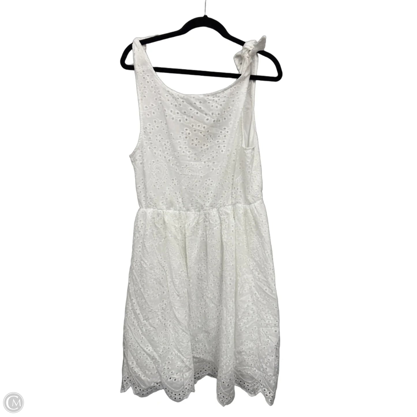 Dress Casual Midi By Bloomchic In White, Size: 12