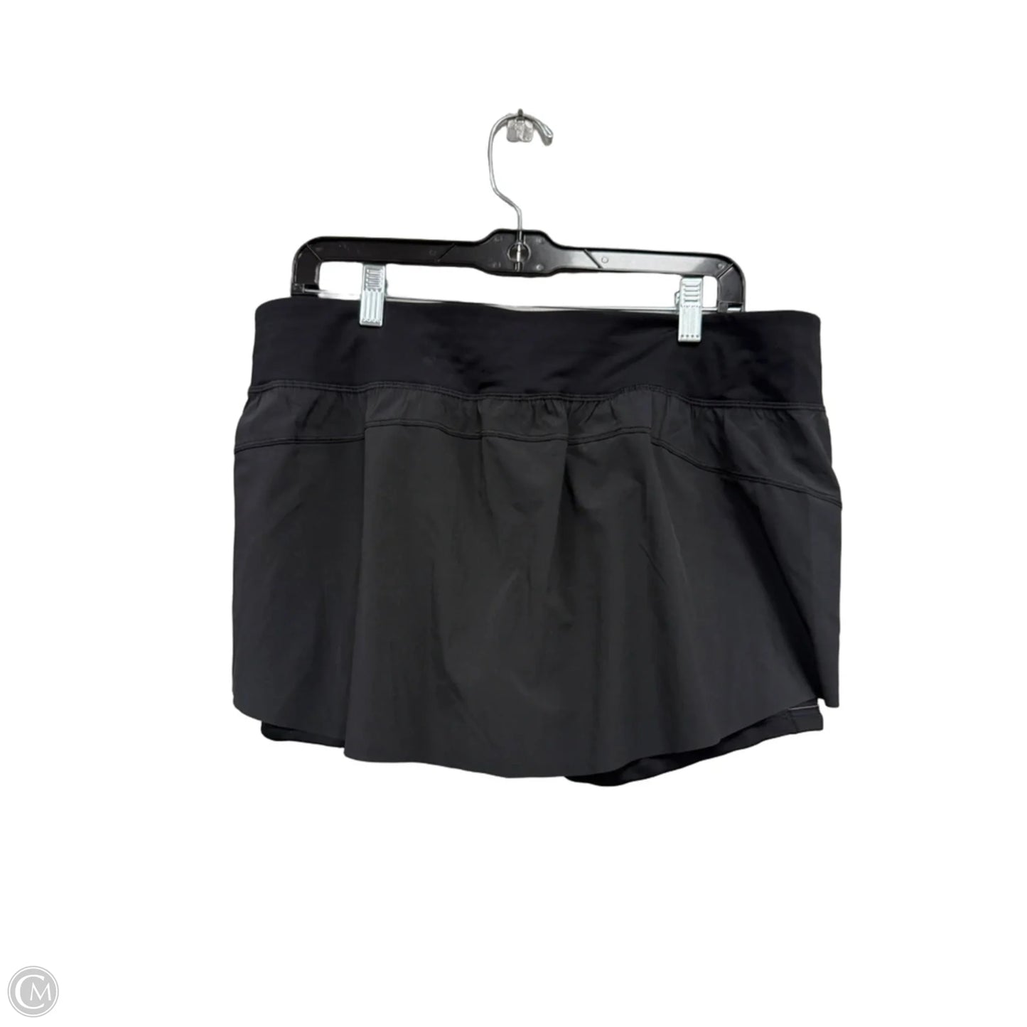 Athletic Skort By Lululemon In Black, Size: 12