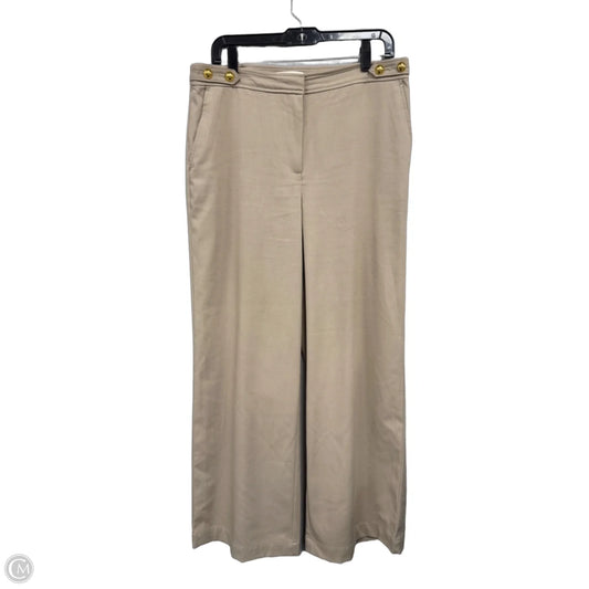 Pants Wide Leg By Loft In Tan, Size: 8