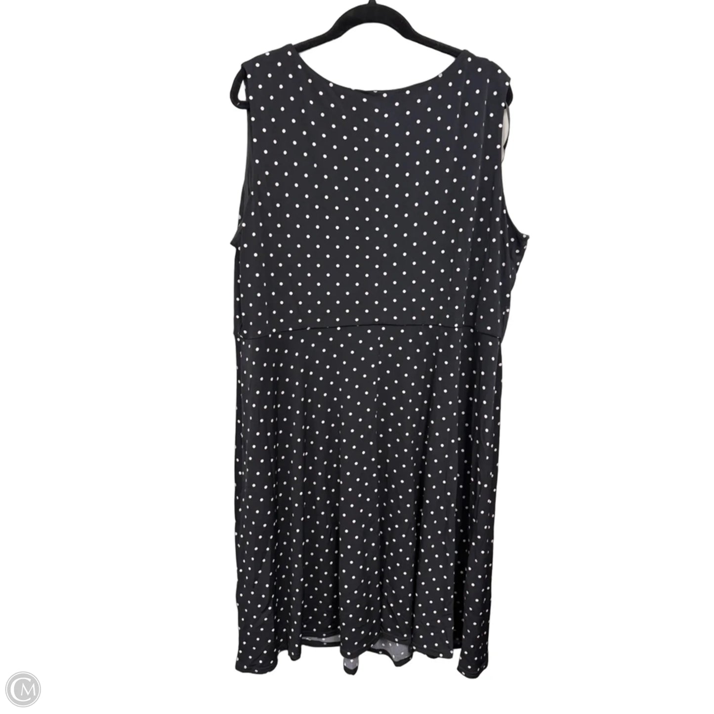 Dress Casual Midi By Jessica Howard In Black & White, Size: 20