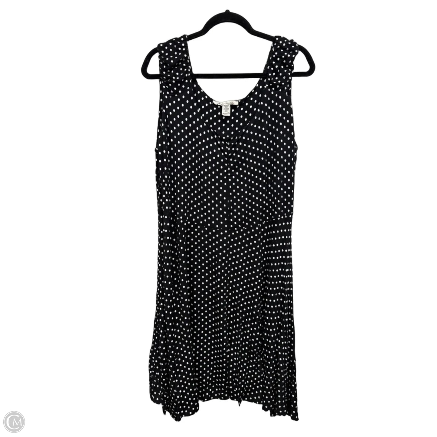 Dress Casual Midi By America Rag In Black & White, Size: 3x