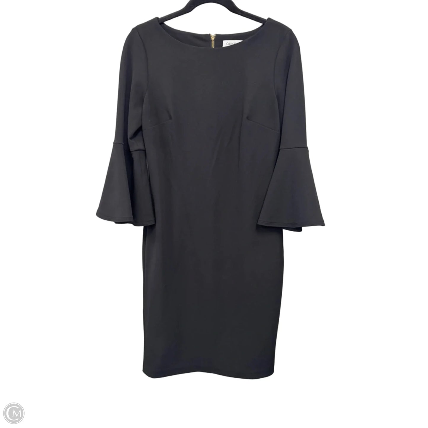 Dress Casual Midi By Calvin Klein In Black, Size: 6