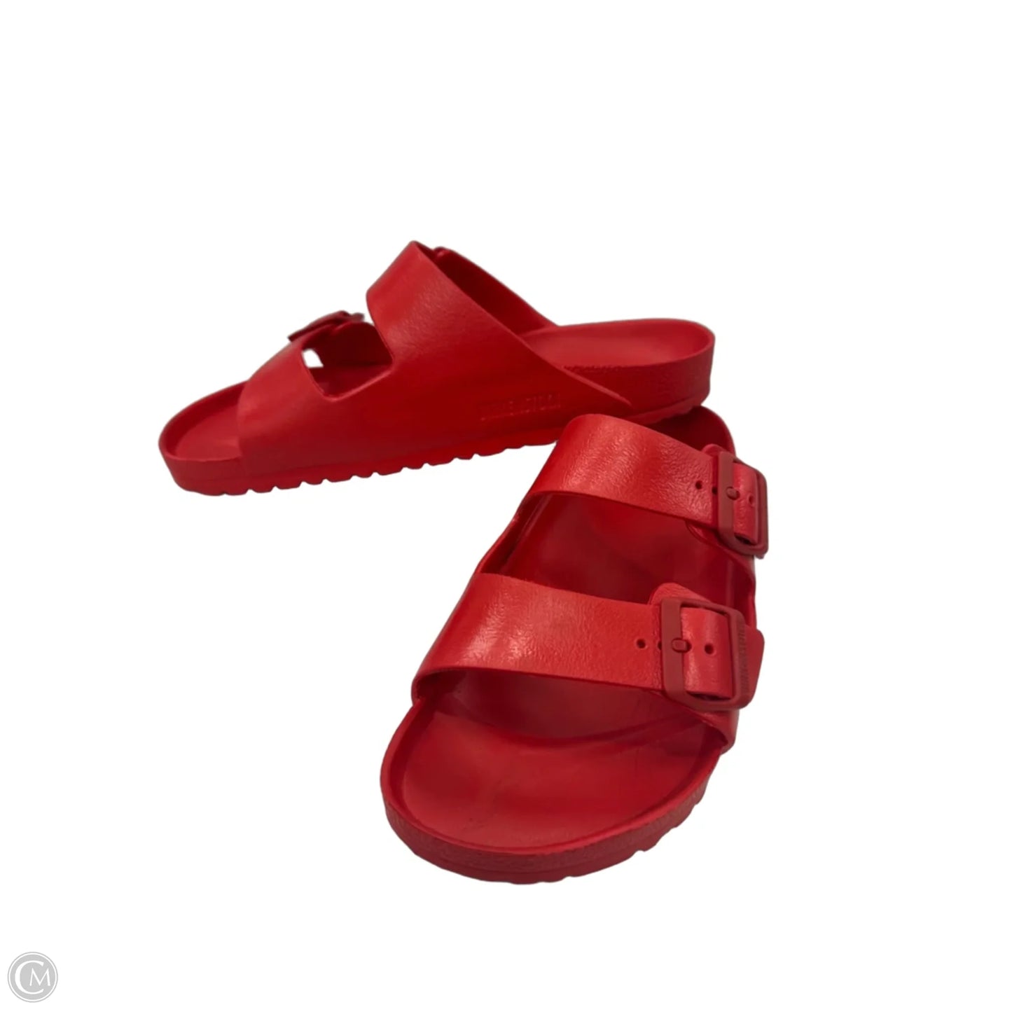 Sandals Flats By Birkenstock In Red, Size: 11