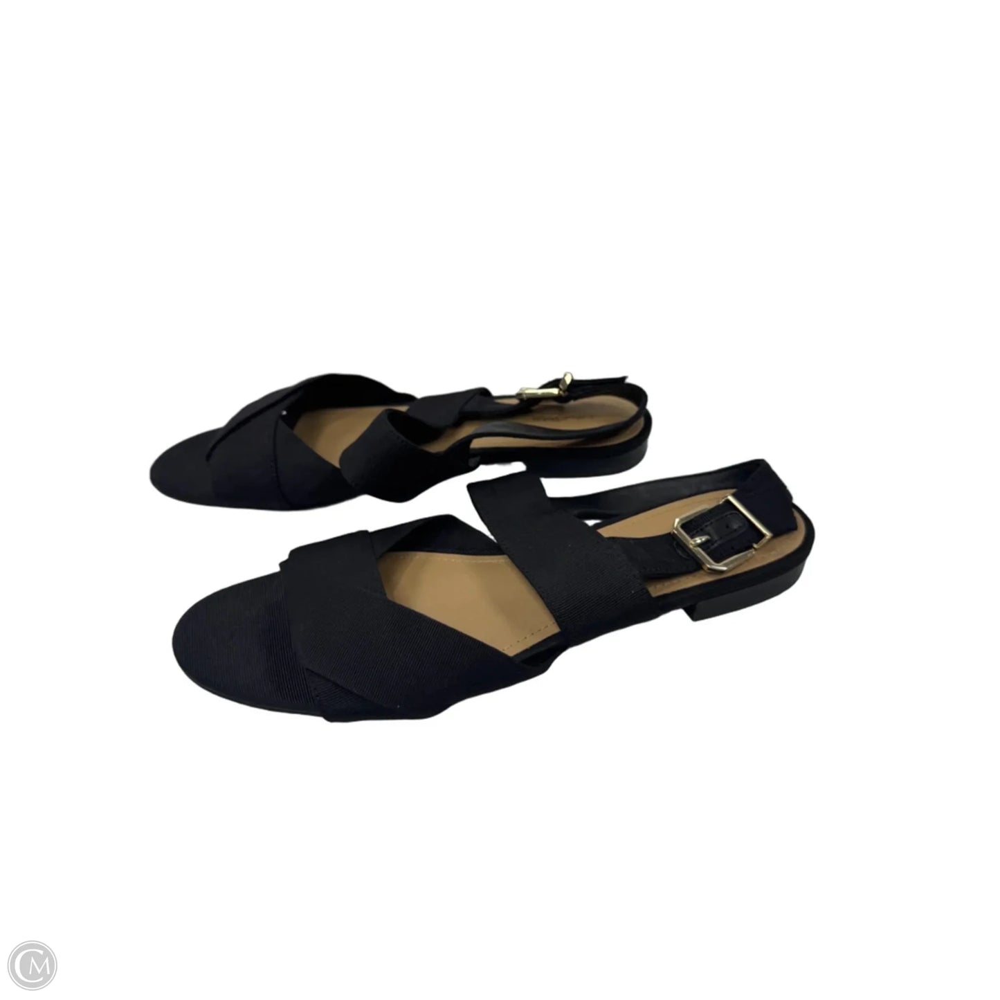 Sandals Flats By Cmb In Black, Size: 8.5