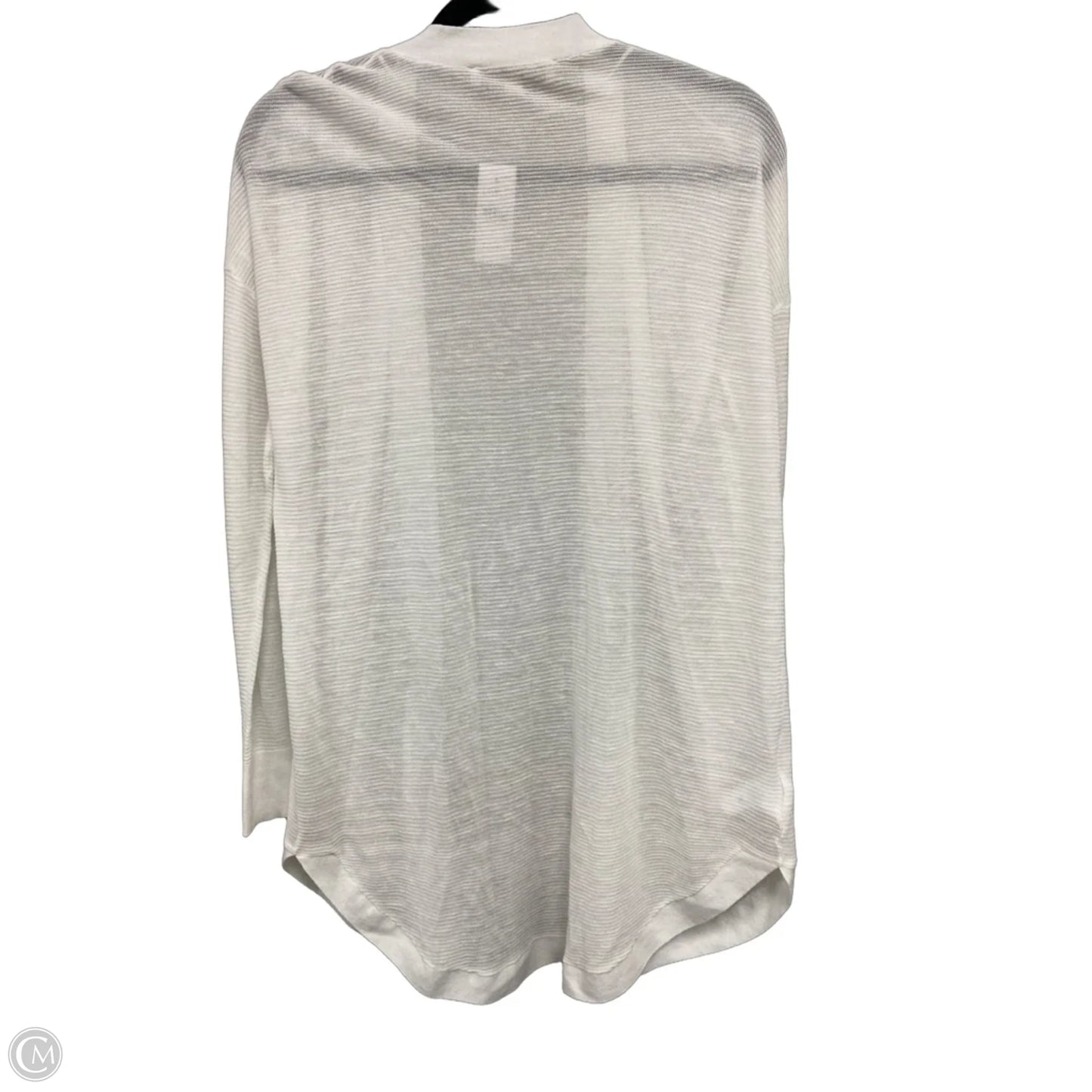 Cardigan By Loft In Cream, Size: M
