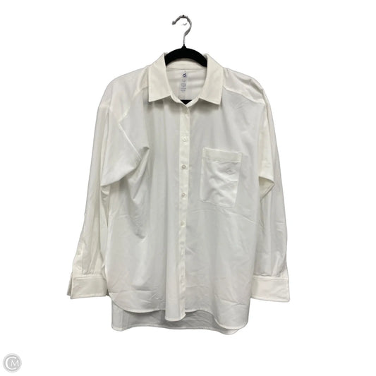 Blouse Long Sleeve By Lou And Grey In Cream, Size: S