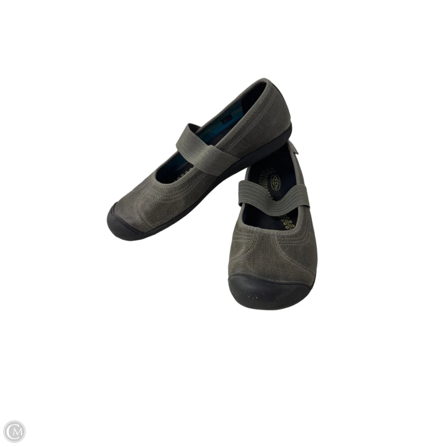 Shoes Flats By Keen In Grey, Size: 9