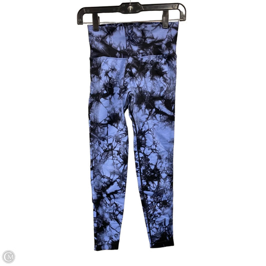 Athletic Leggings By Clothes Mentor In Black & Blue, Size: S