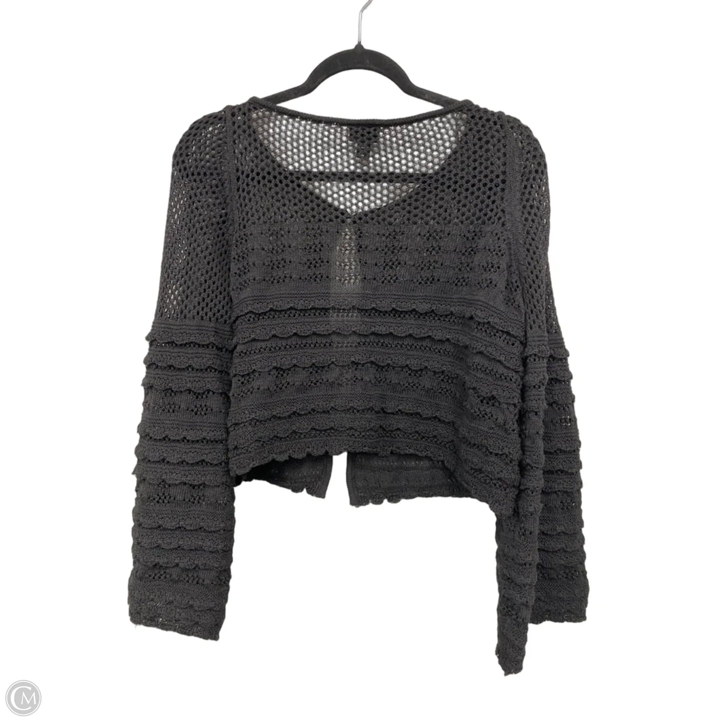 Cardigan By Scoop In Black, Size: M