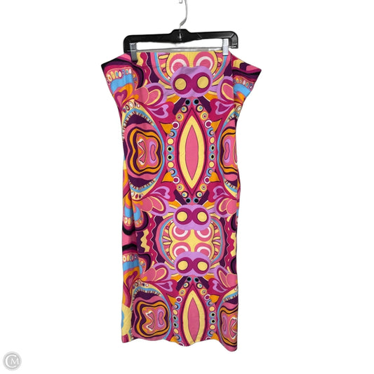 Skirt Maxi By Clothes Mentor In Purple & Yellow, Size: 3x