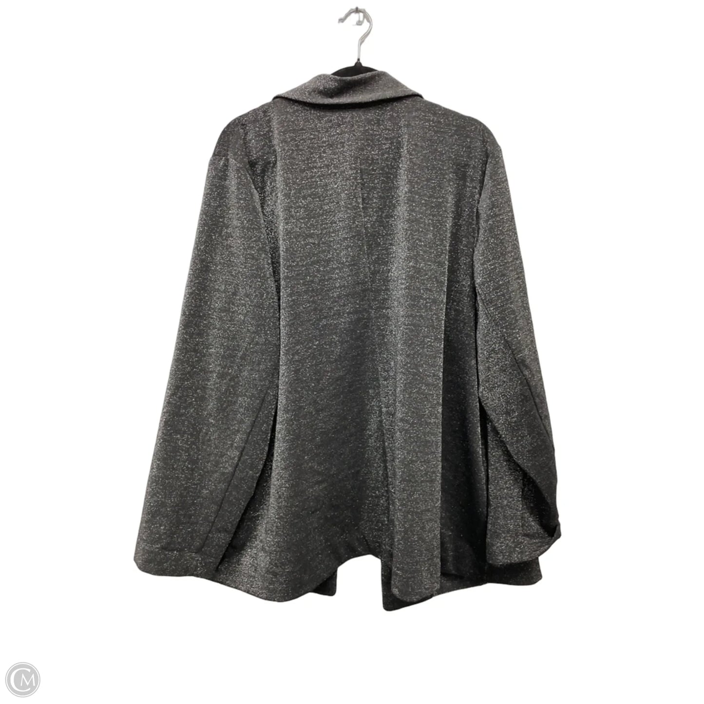 Blazer By Worthington In Black & Silver, Size: 3x