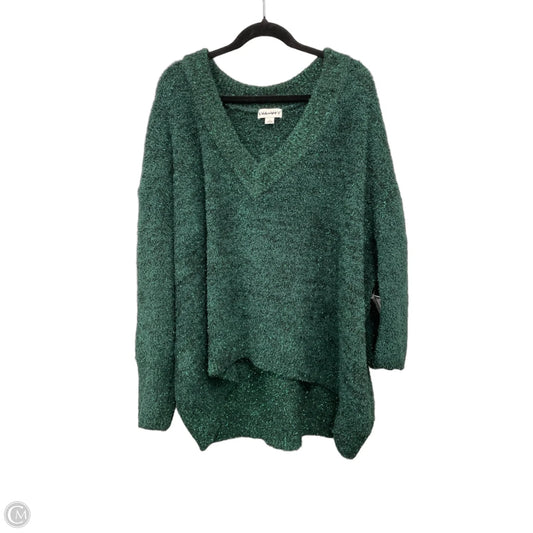 Sweater By Ava & Viv In Green, Size: 4x