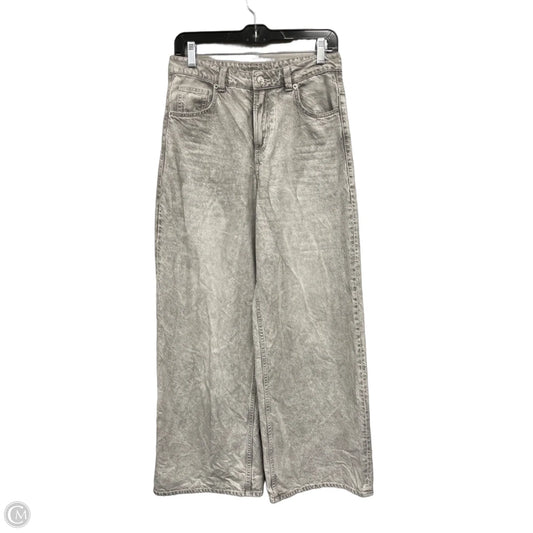 Jeans Wide Leg By Divided In Grey, Size: 4