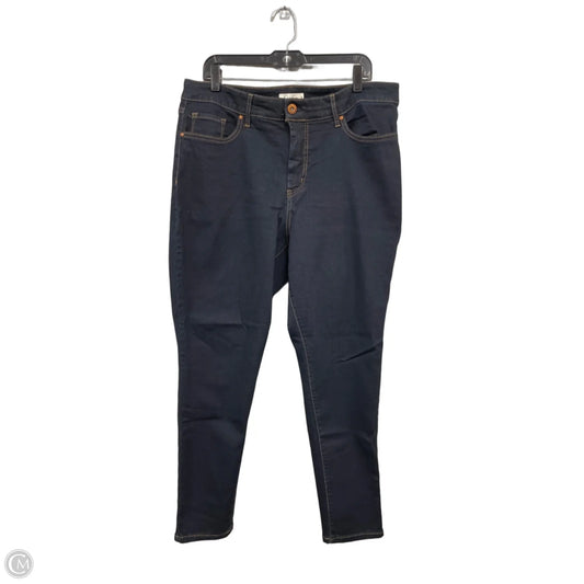 Jeans Skinny By Jessica Simpson In Blue, Size: 18