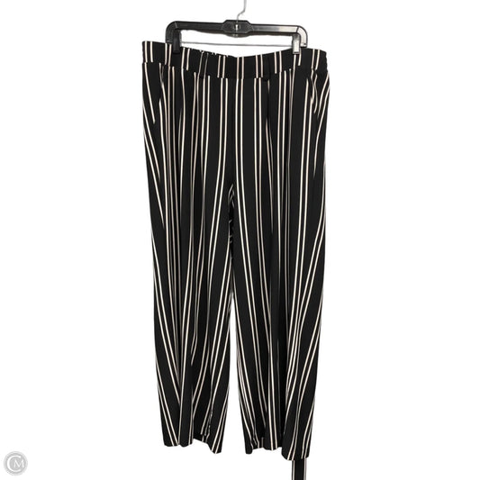 Pants Wide Leg By Torrid In Black & White, Size: 2x