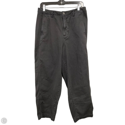Jeans Wide Leg By Quince In Black, Size: 12
