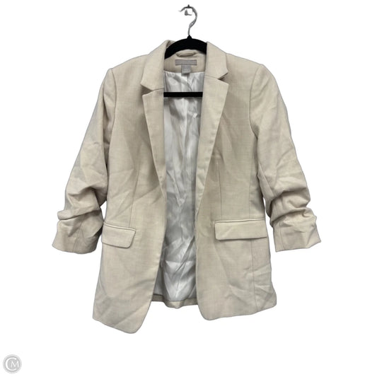 Blazer By H&m In Cream, Size: S