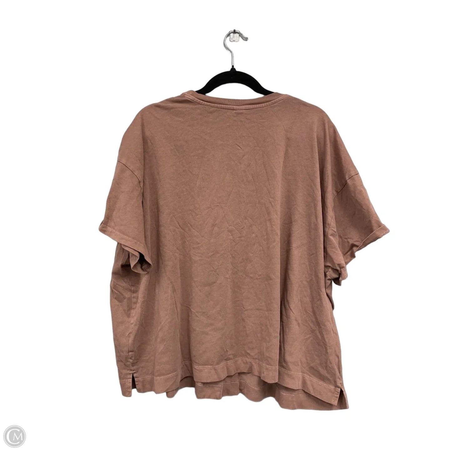 Top Short Sleeve By Old Navy In Brown, Size: 3x