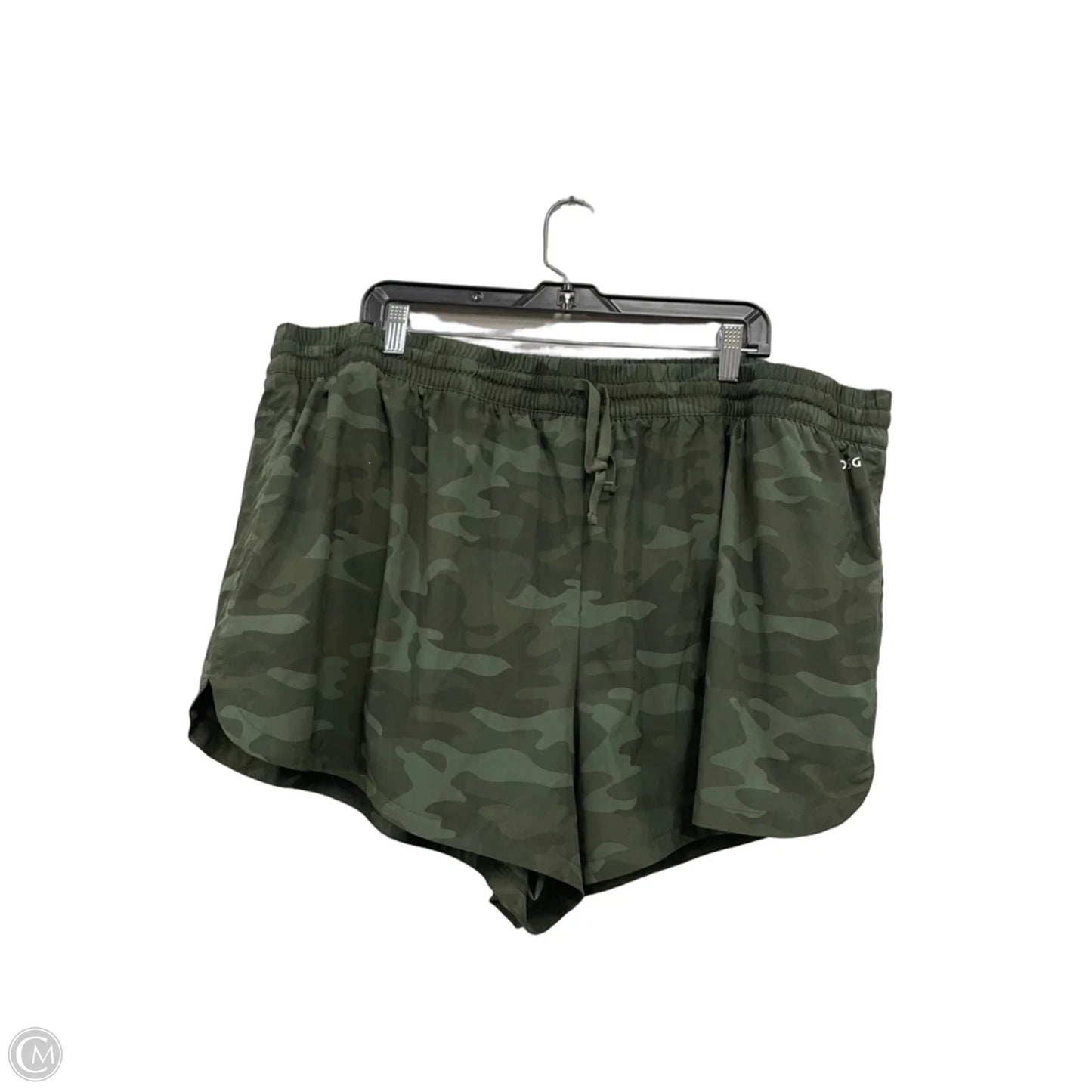 Athletic Shorts By Dsg Outerwear In Green, Size: 3x