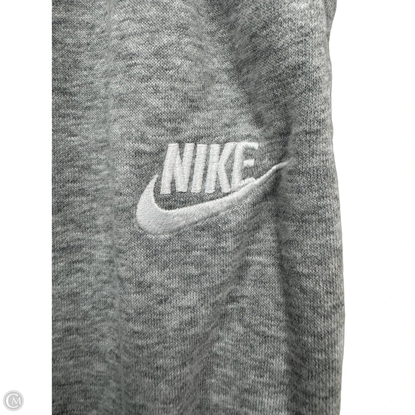 Athletic Pants By Nike Apparel In Grey, Size: M