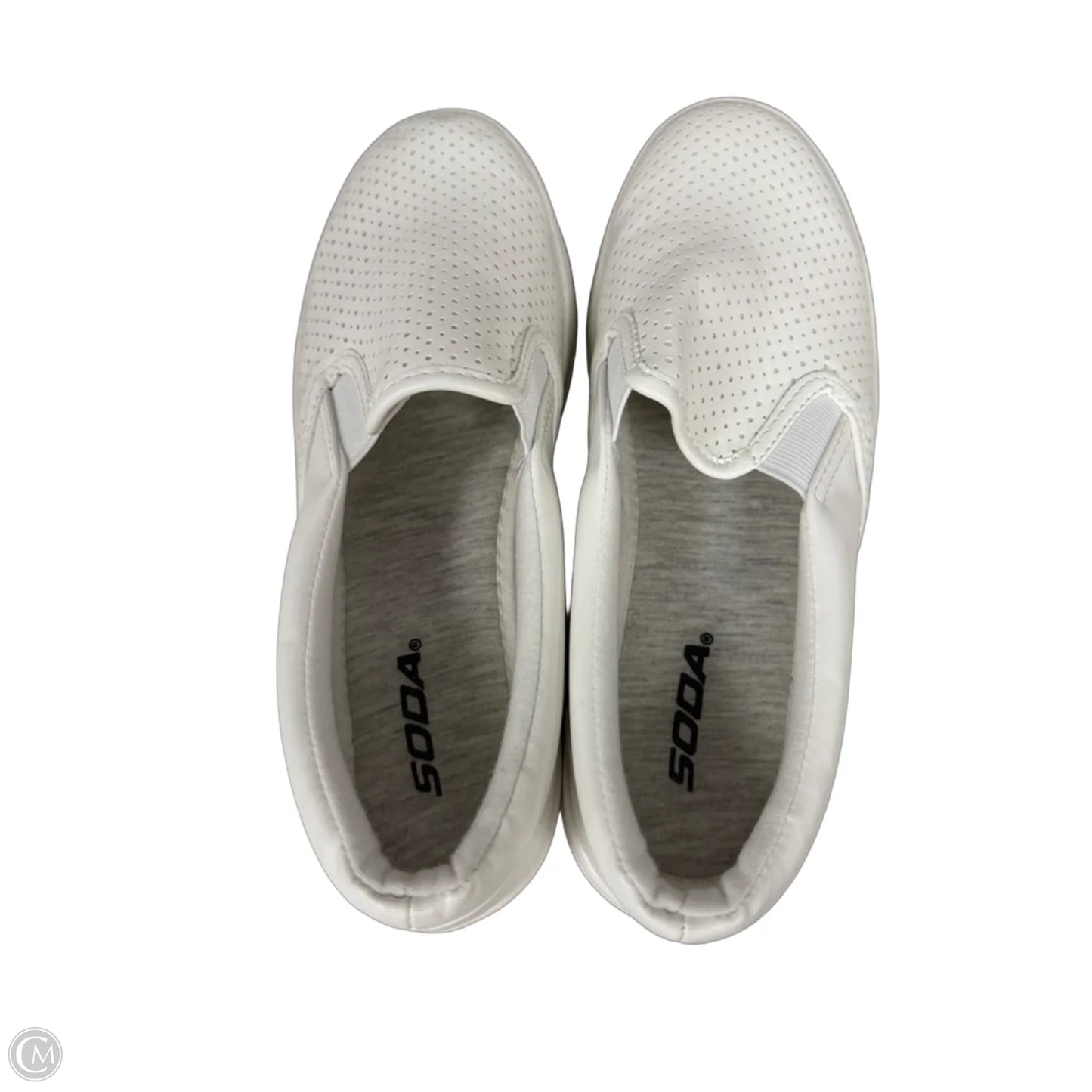 Shoes Sneakers By Soda In White, Size: 8