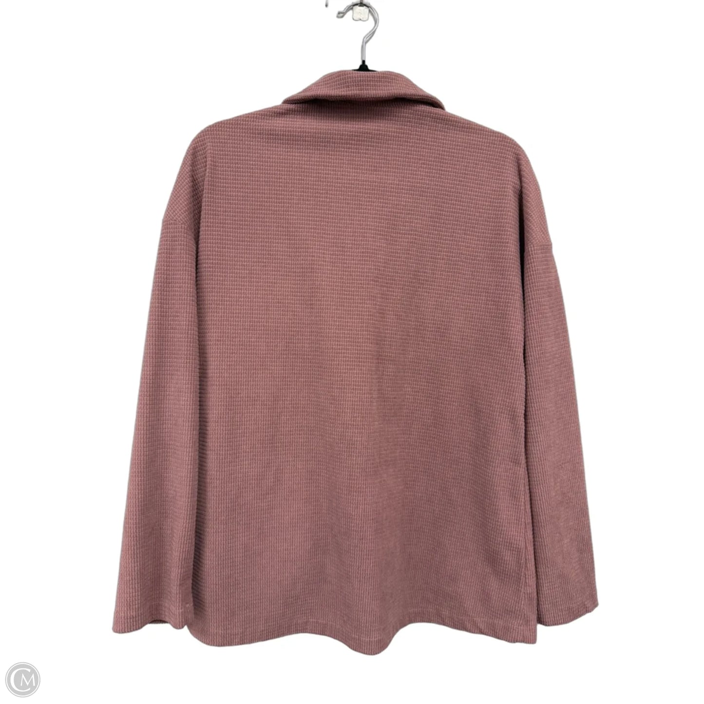 Jacket Shirt By Clothes Mentor In Mauve, Size: S