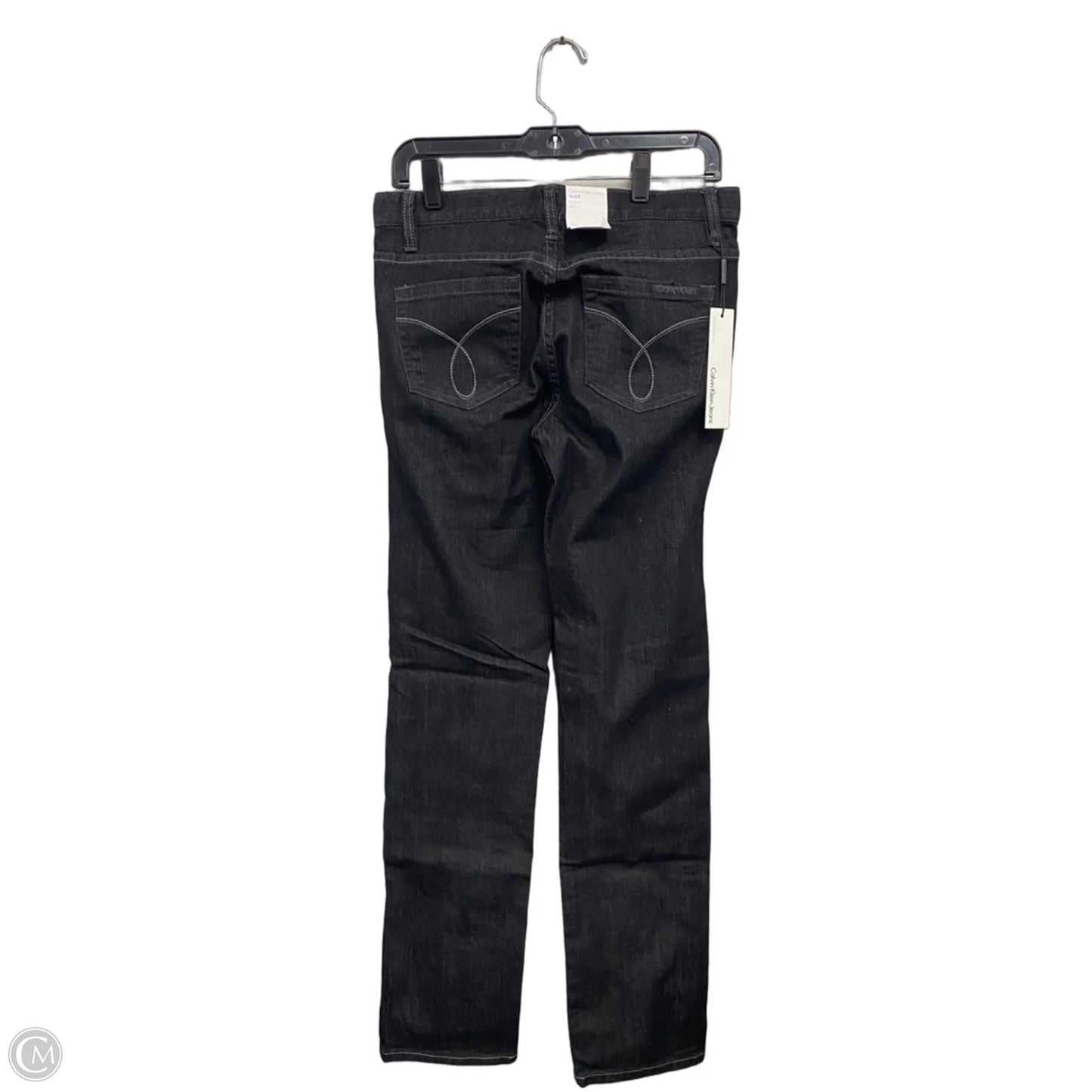 Jeans Skinny By Calvin Klein In Black, Size: 4