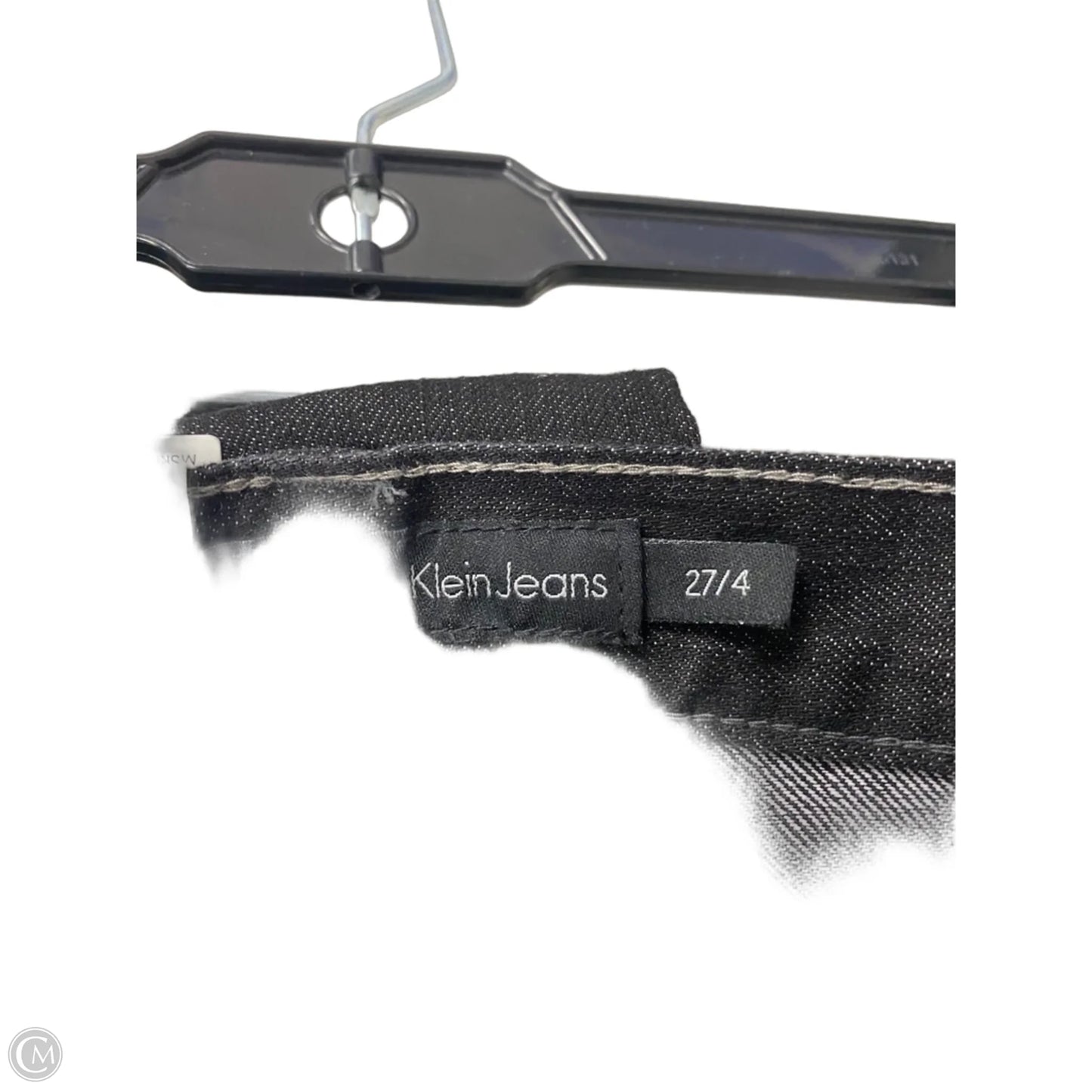 Jeans Skinny By Calvin Klein In Black, Size: 4