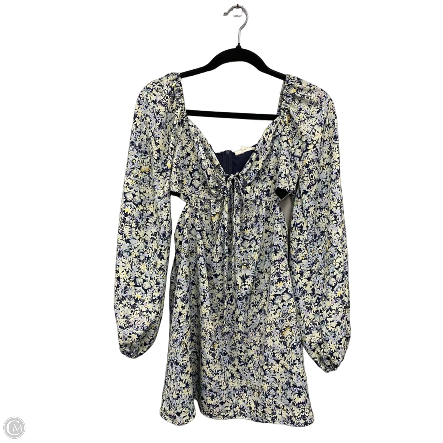 Dress Casual Short By La Hearts In Blue & Yellow, Size: S