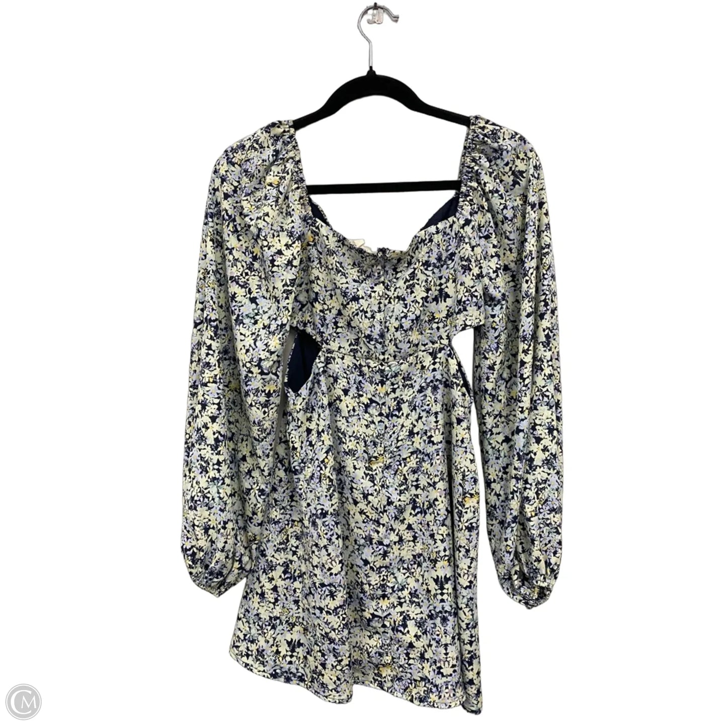 Dress Casual Short By La Hearts In Blue & Yellow, Size: S
