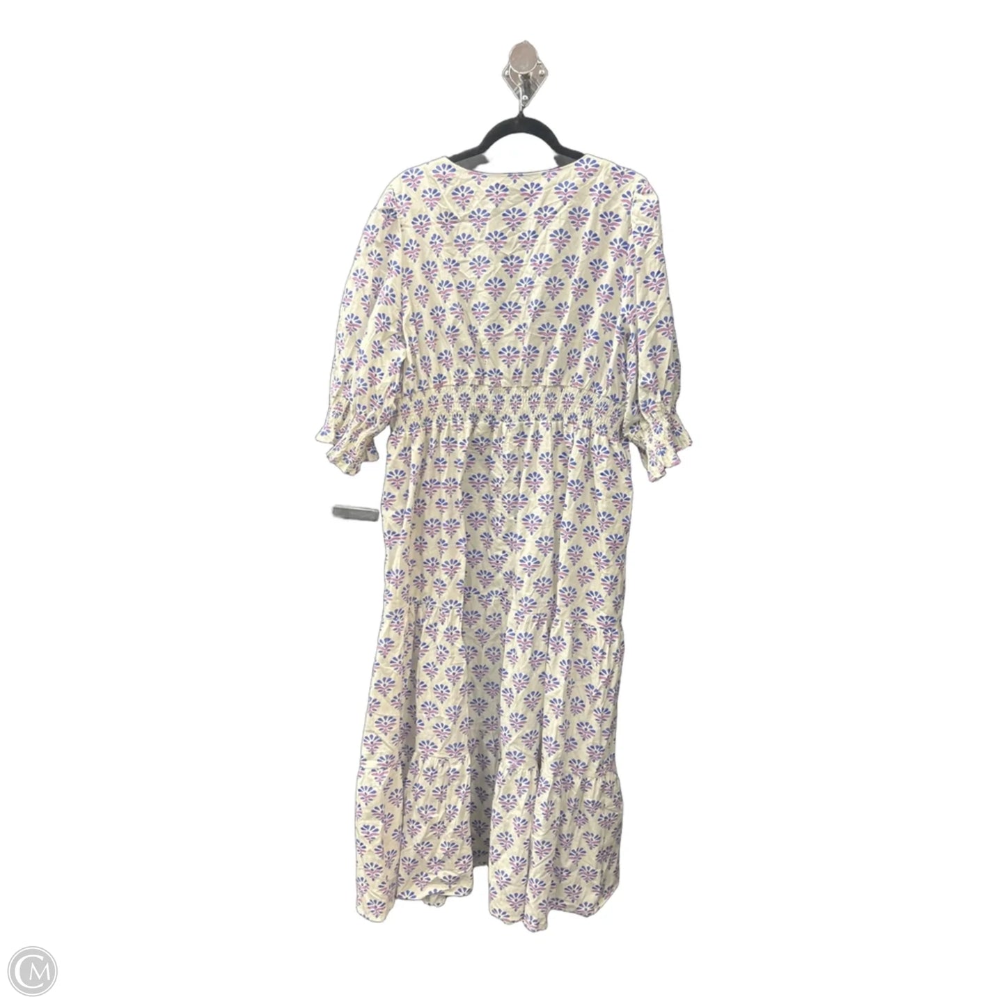 Dress Casual Maxi By Chicsoul In Blue & Purple, Size: 3x