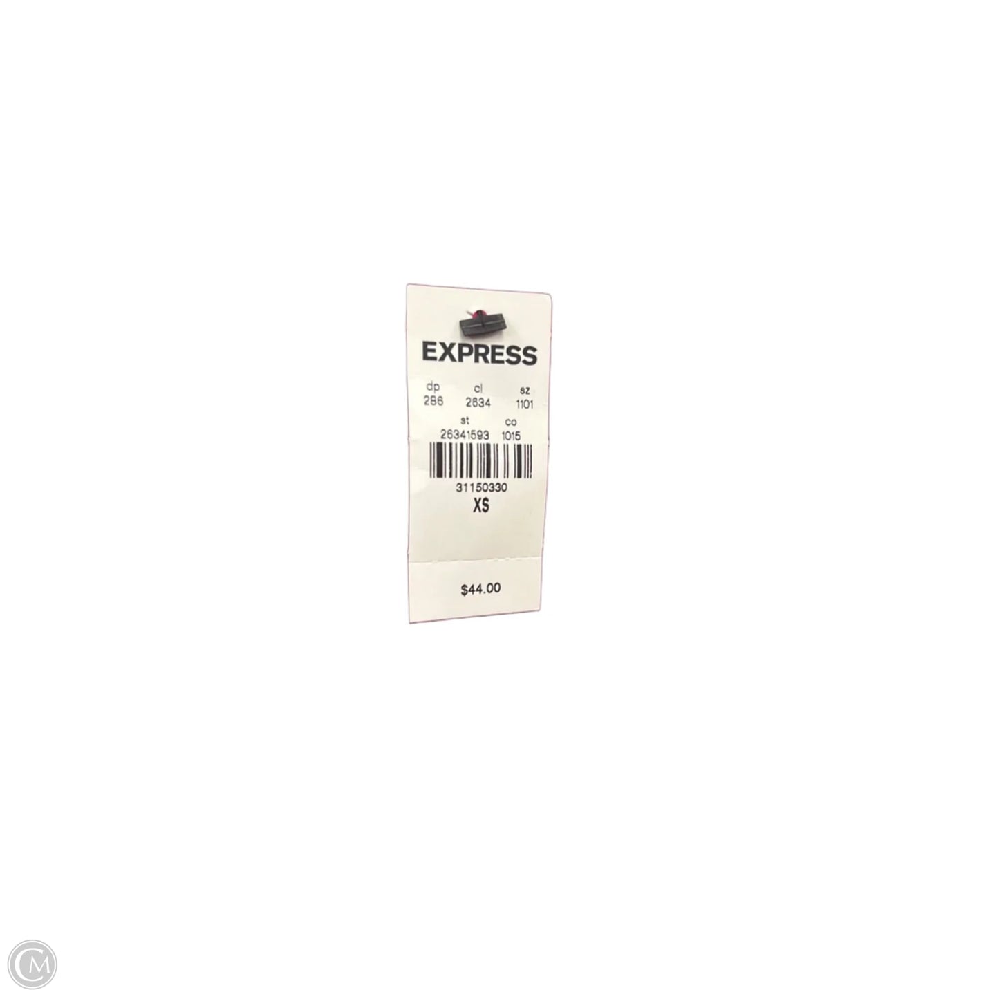 Top Short Sleeve Basic By Express In Pink, Size: Xs