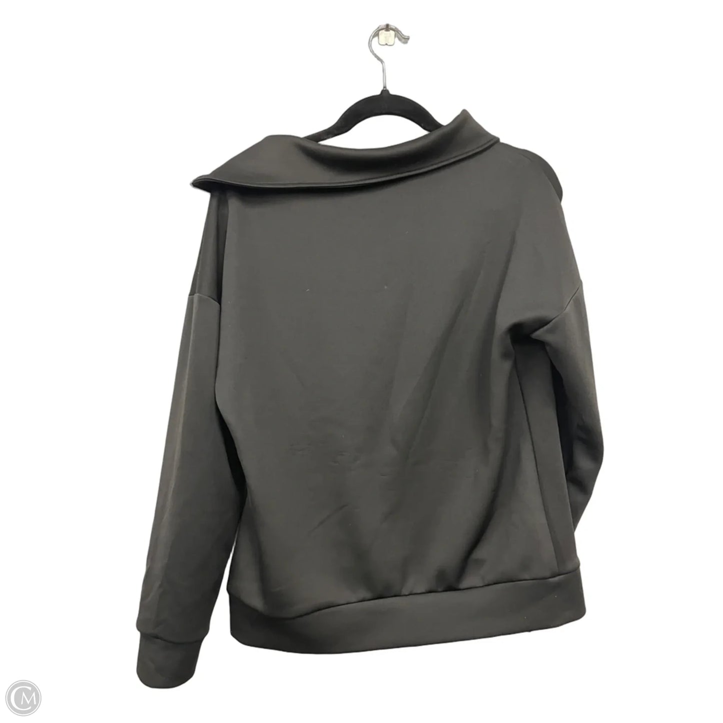 Sweatshirt Collar By Clothes Mentor In Black, Size: M
