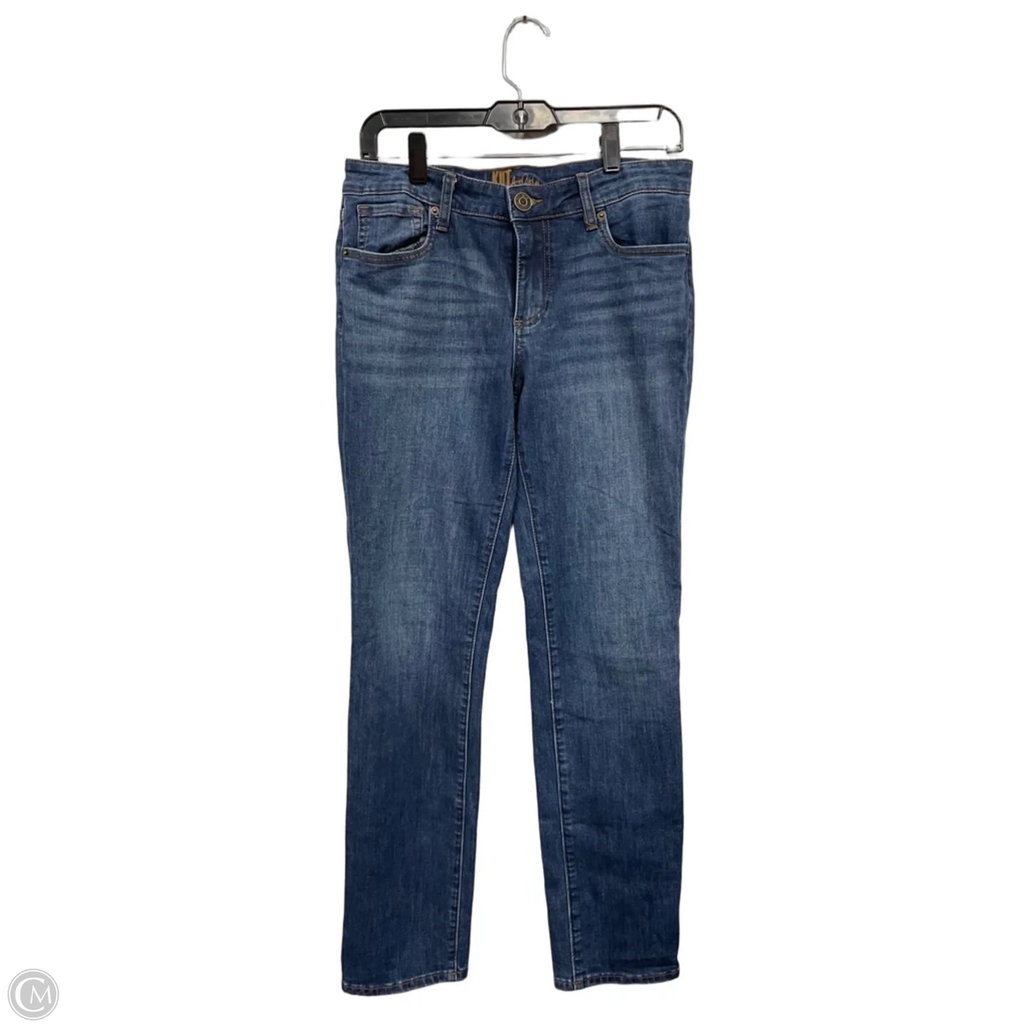 Jeans Straight By Kut In Blue, Size: 6