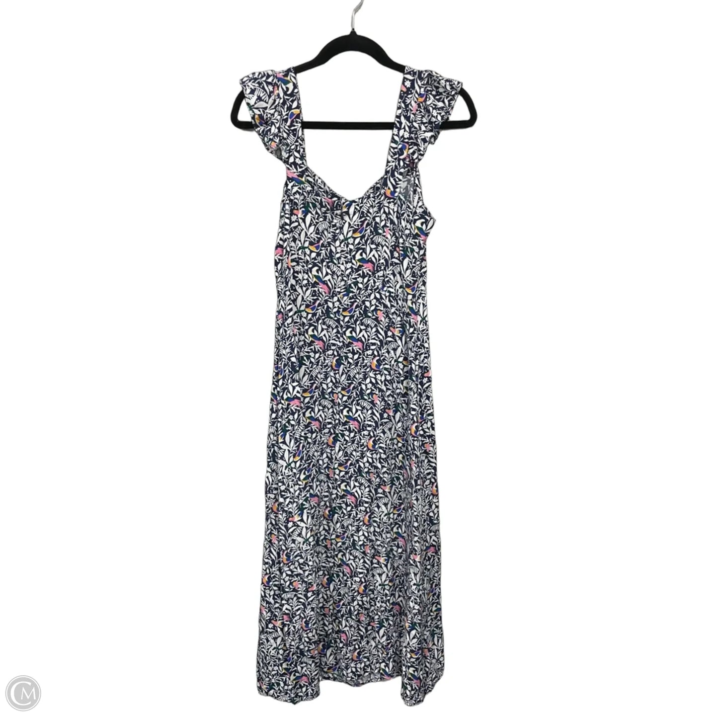 Dress Casual Maxi By Loft In Blue & Pink, Size: 6