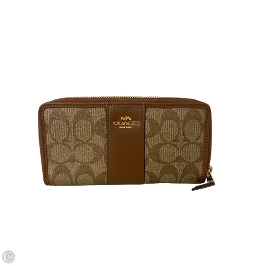 Wallet Designer By Coach, Size: Large
